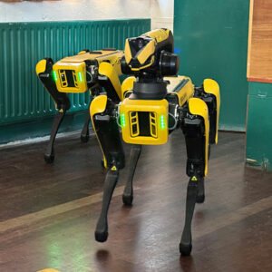 Two Boston Dynamics 'spot' dogs. (Pic: K.Lake)